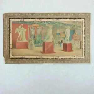 Art Print George Baxter Great Exhibition 1851 Interior French Department Antique